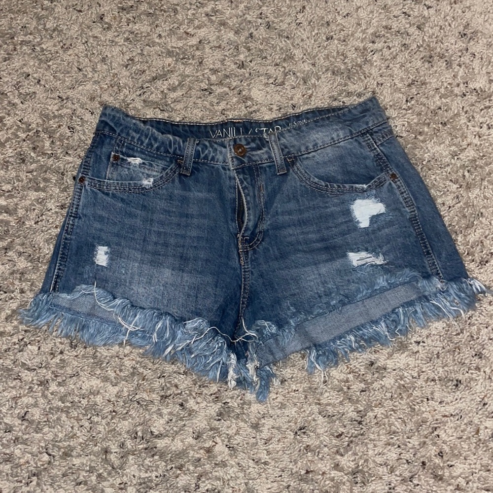 Vanilla Star Denim Shorts.